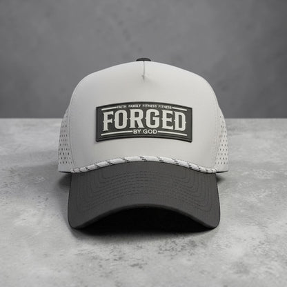 Forged by God Premium Rope Hat – Faith • Family • Fitness • Freedom