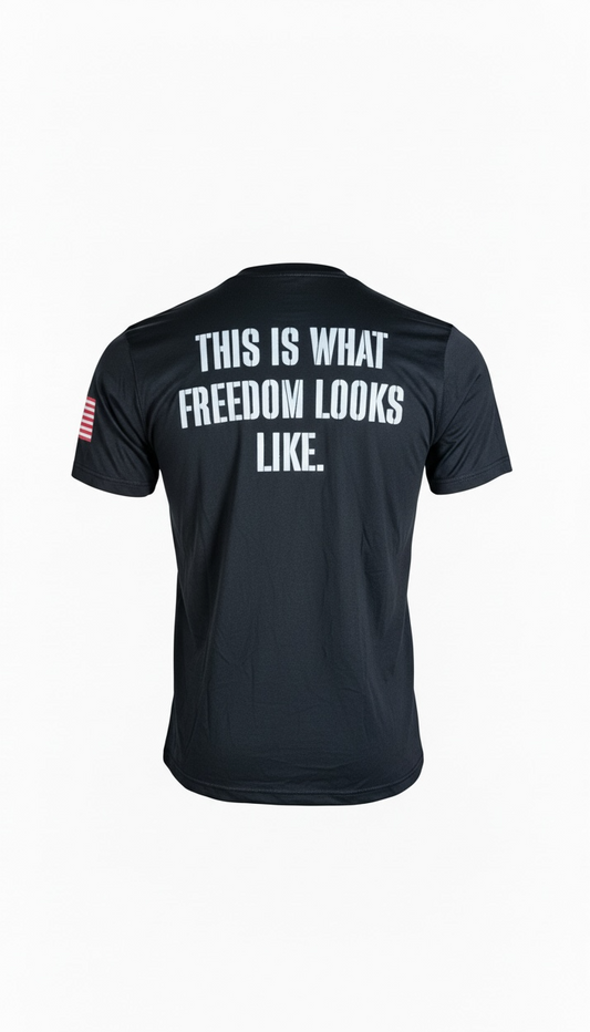 Forged by God “This Is What Freedom Looks Like” Performance Tee
