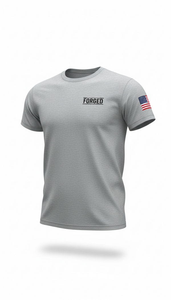 Forged by God Logo Performance Tee