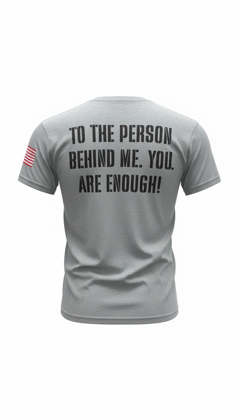 Forged by God “You Are Enough” Encouragement Tee