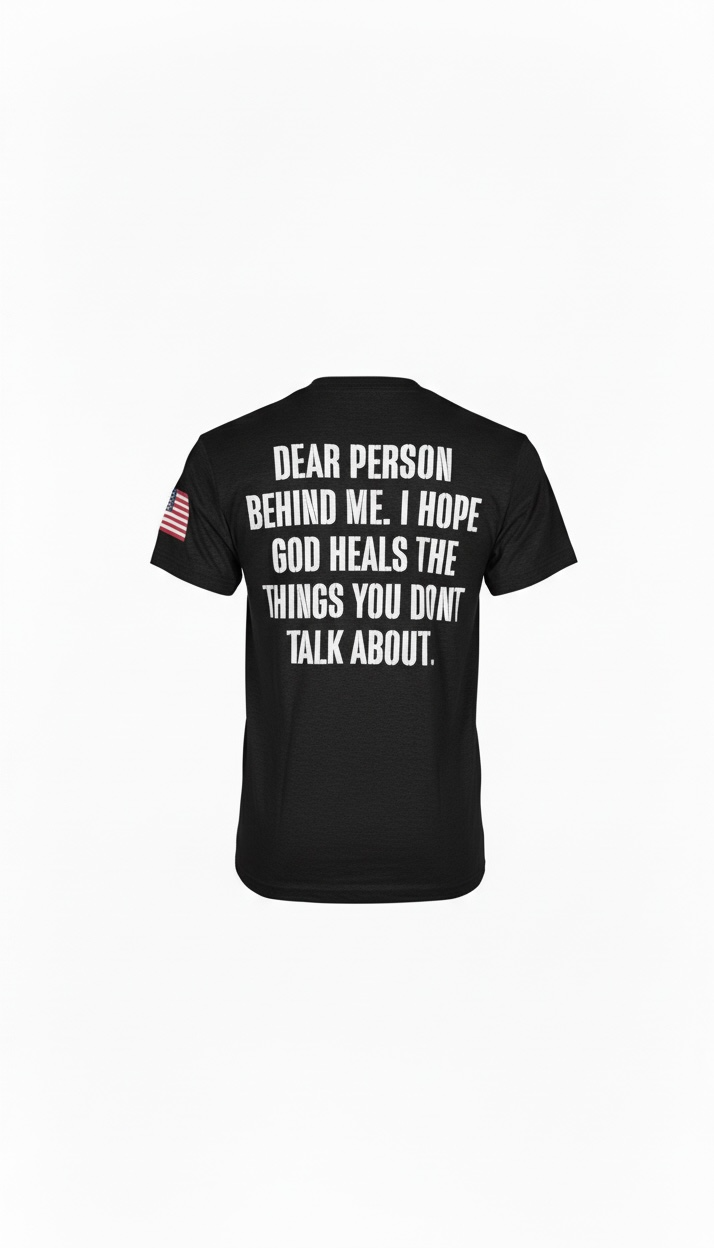 Dear Person Behind Me Tee | Forged by God
