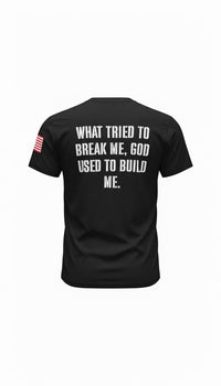 Built, Not Broken Tee | Forged by God