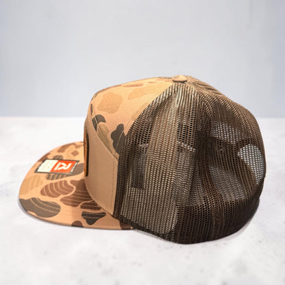 Forged By God Brown Camo Trucker Hat