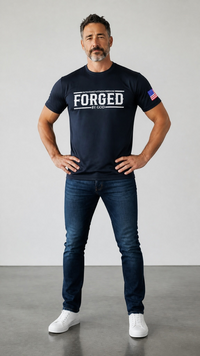 Forged By God Let's Pray About It Graphic T-Shirt